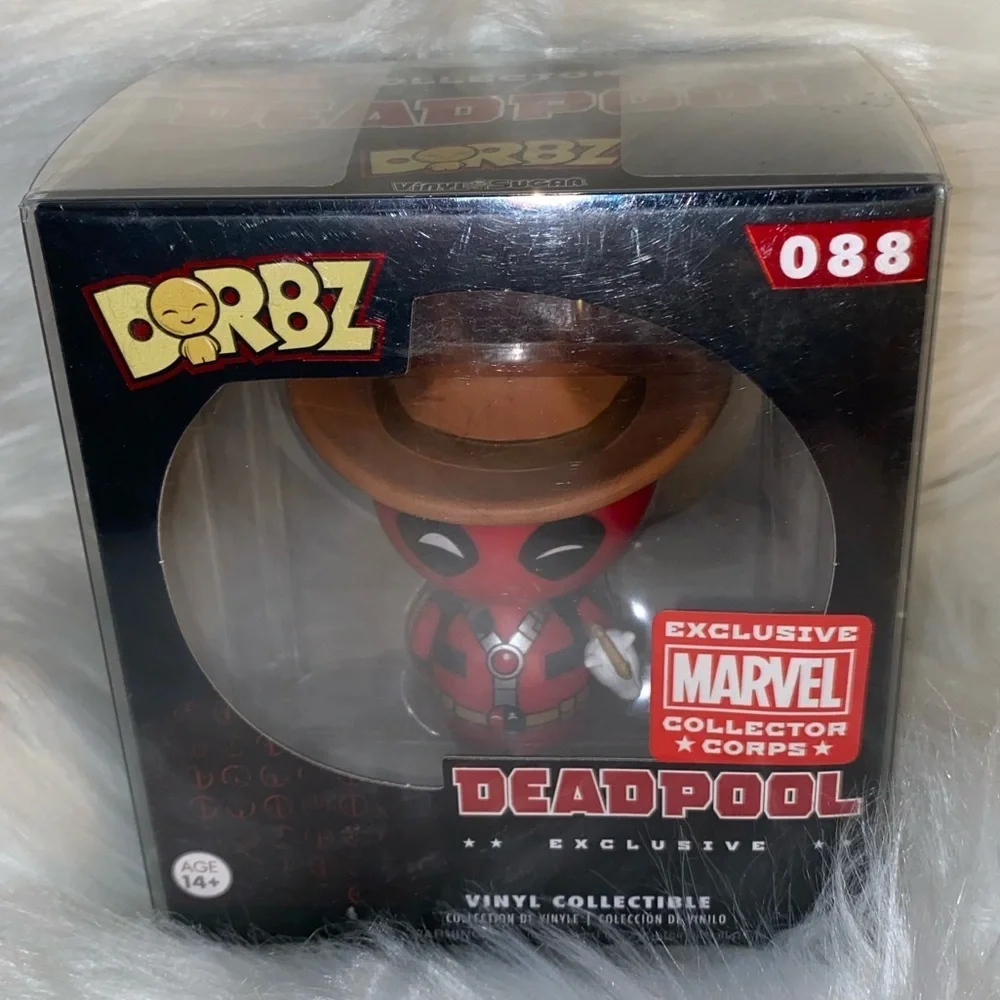 Funko Dorbz Deadpool (Cowboy) #088 - Marvel Collector Corps Exclusive Vinyl - Picture 6 of 10